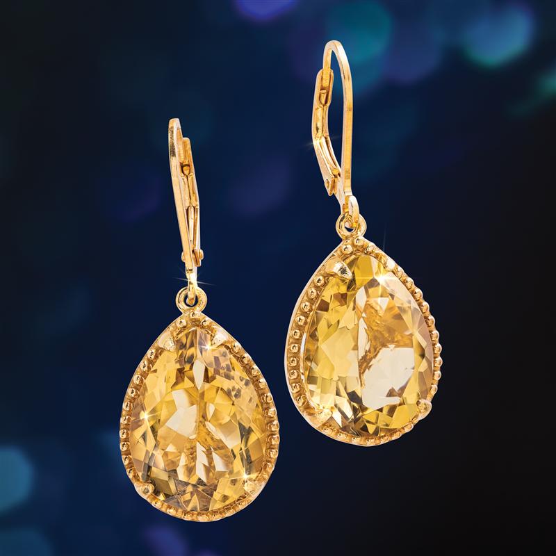Citrine Sundrop Earrings